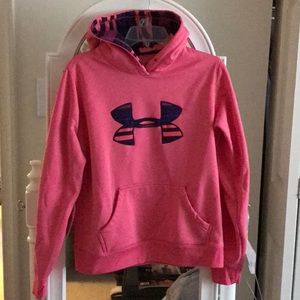 Under armour hoodie sweatshirt sz med ua storm